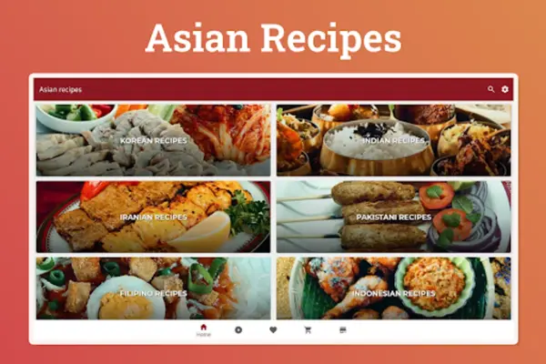 Asian Recipes android App screenshot 5