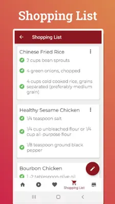 Asian Recipes android App screenshot 7